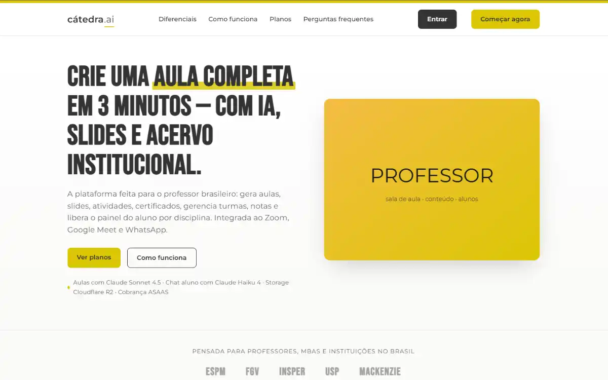 Catedra.online — AI-Powered Education Platform