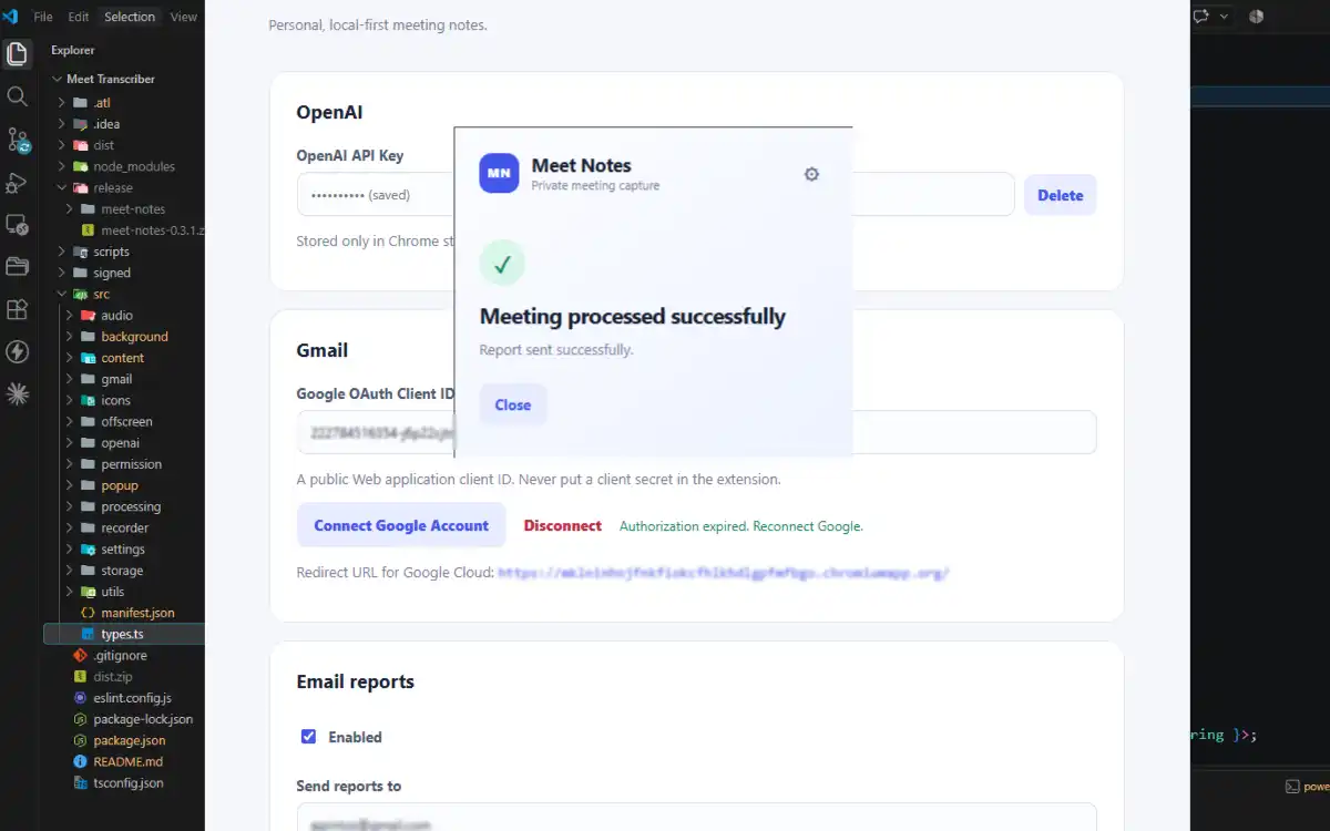 MeetTranscriber — AI Meeting Transcription & Insights